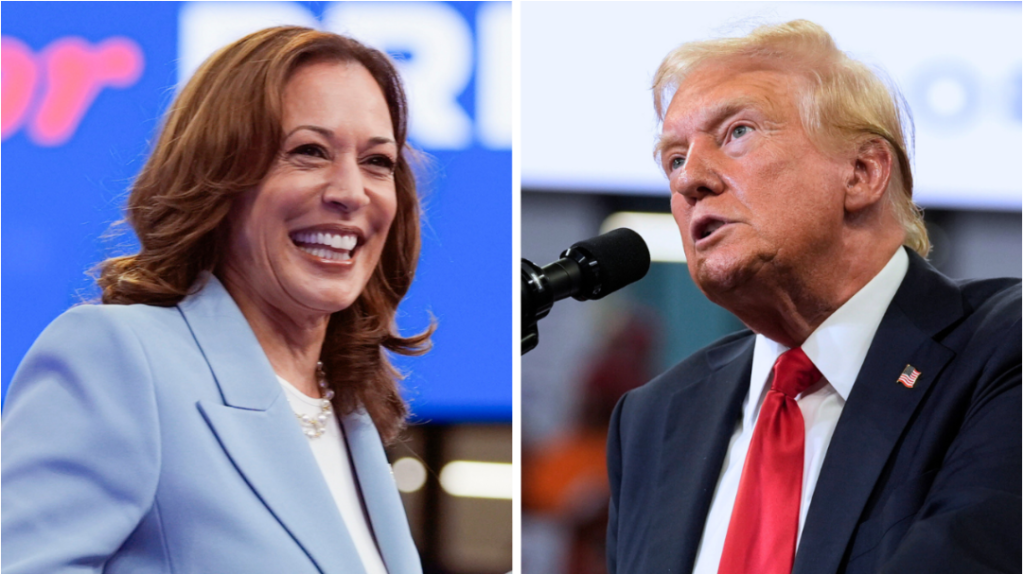 trump and kamala